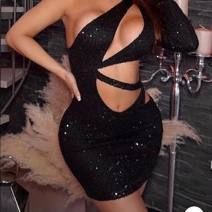 Black party dress